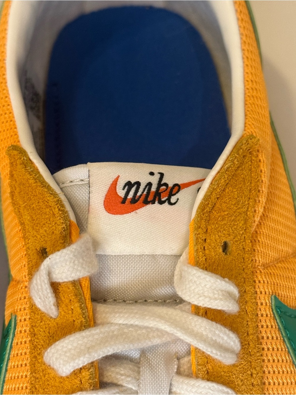 Nike LD-1000 Laser Orange Stadium Green Retro Runner NWOB Men's 8 Women's 9.5 - Picture 8 of 12